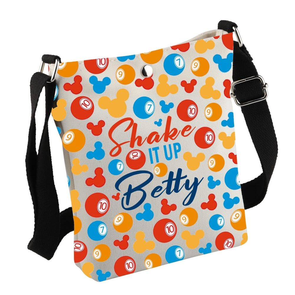Funny Bingo Gift Bingo Crossbody Bag Bingo Player Gift Bingo Gambler Gift :P